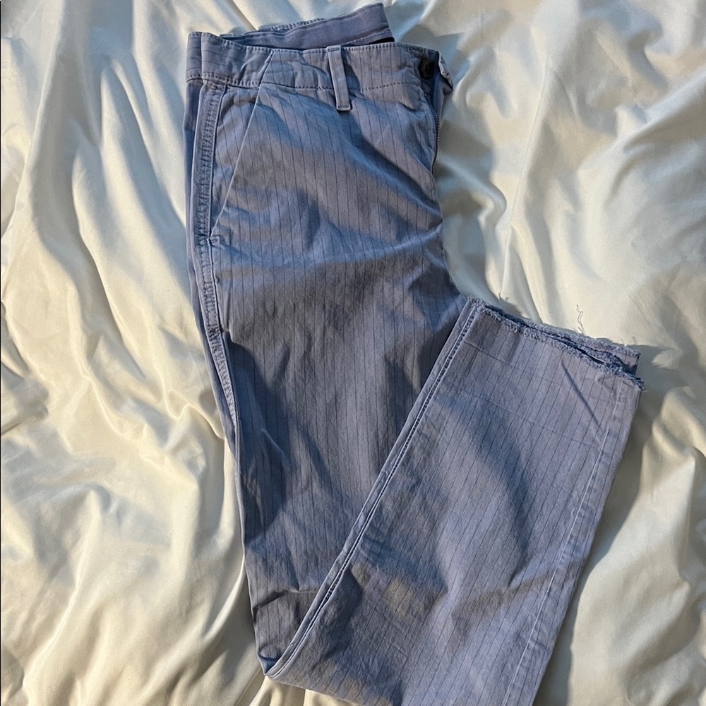 GAP Blue Striped Pants